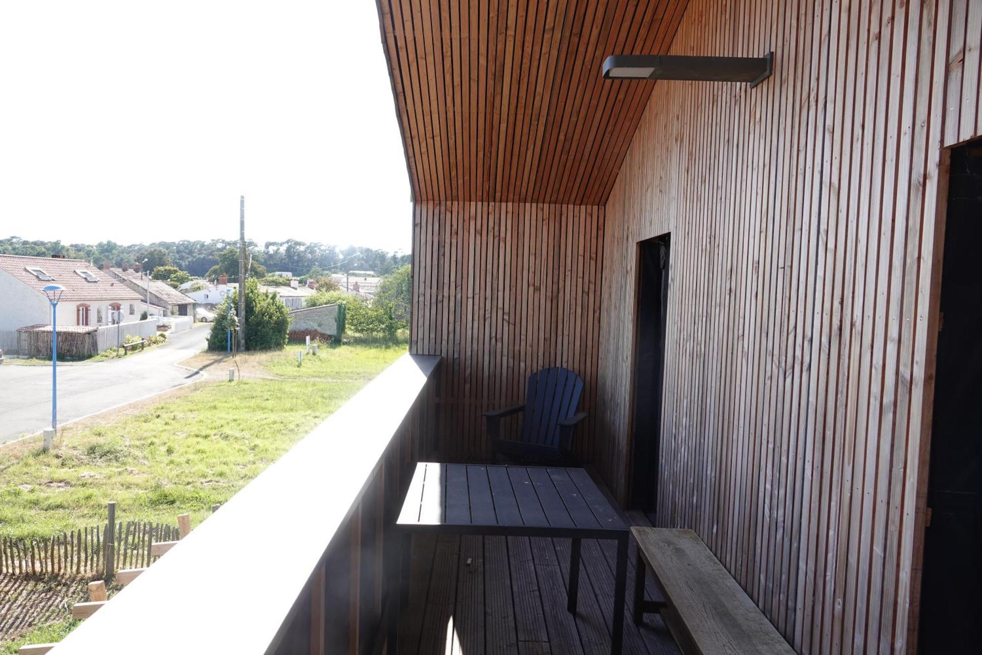 Maison Bois, Les Conches 10 Pers Longeville-sur-Mer Kültér fotó