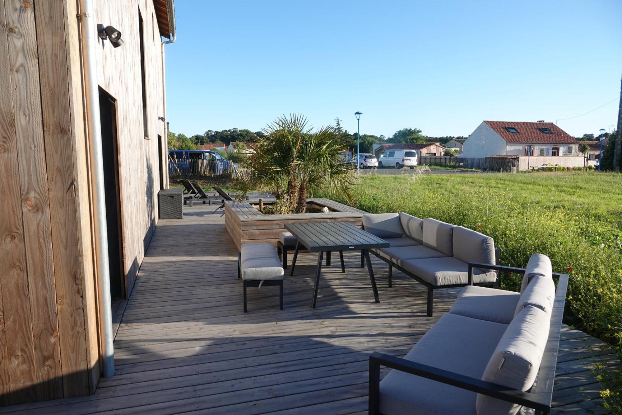 Maison Bois, Les Conches 10 Pers Longeville-sur-Mer Kültér fotó
